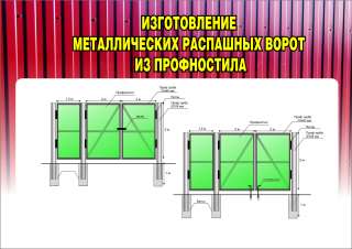 Распашные ворота