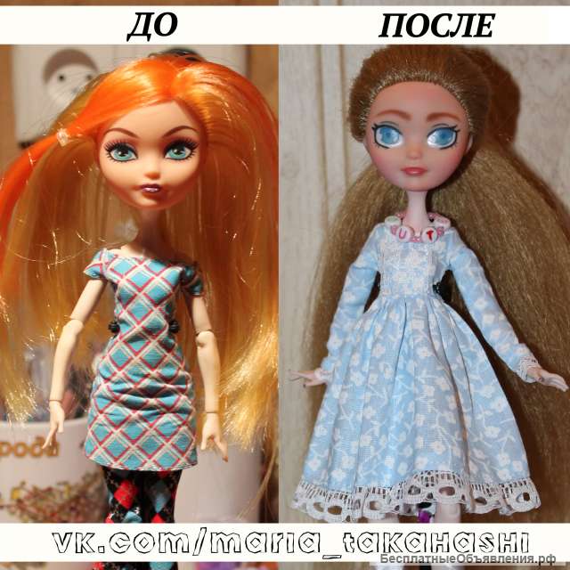 Ooak "Инесса" Кукла Ever After High