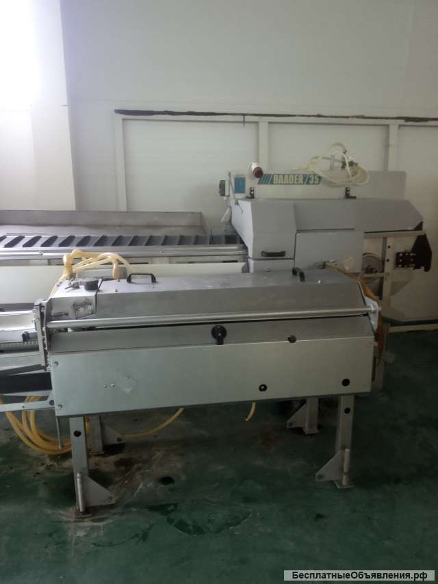 Филетировочная машина для переработки тресковых пород рыб (Баадер 35 Германия; Baader35)