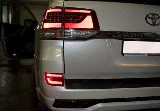 Toyota Land Cruiser 200 противотуманные фонари светодиодные