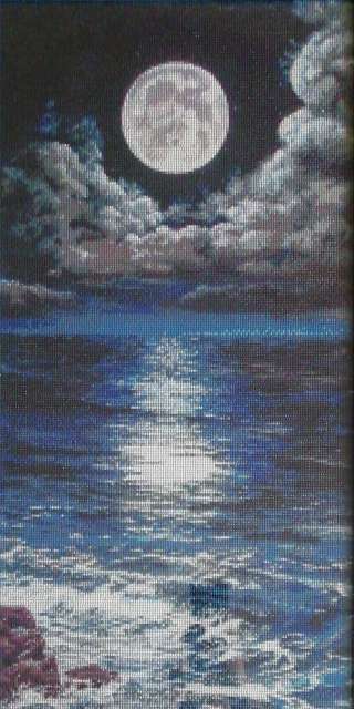 Картина Ночное море