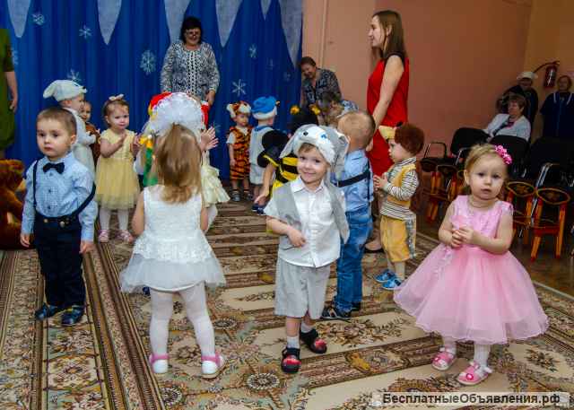 Видеосъёмка Новогоднего утренника, выпускного, свадьбы, общее фото группы
