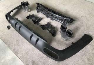 Мерседес цлс 257 диффузор с насадками 53 AMG Mercedes CLS 257 W 257