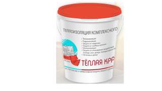 Жидкая теплоизоляция "Теплая краска"