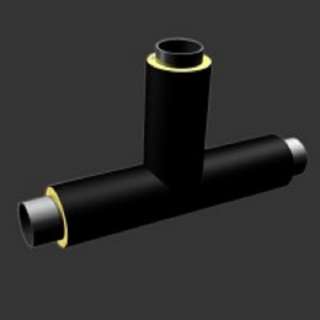 Тройники в ППУ изоляции в ПЭ или ОЦ оболочке