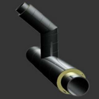 Тройниковые ответвления в ППУ изоляции в ПЭ или ОЦ оболочке