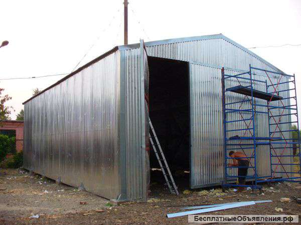 Быстровозводимых ангаров