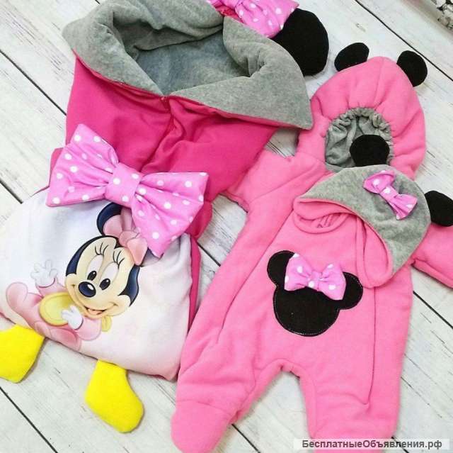 Конверт на выписку для девочек