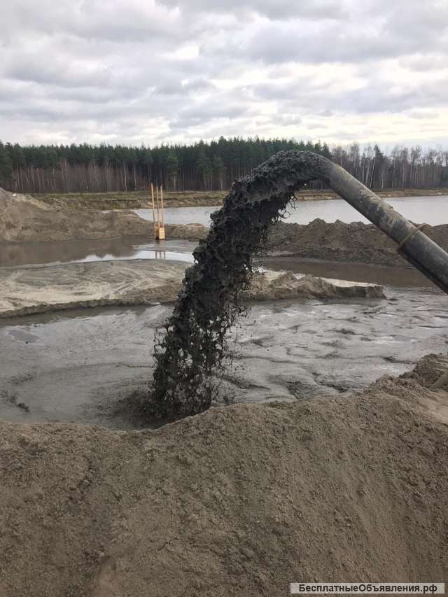 Песок намывной / пескогрунт