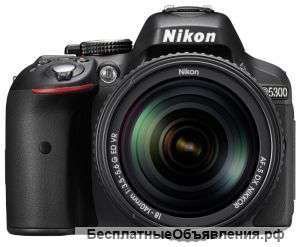 Новый Nikon D5300 Kit 18-55 mm