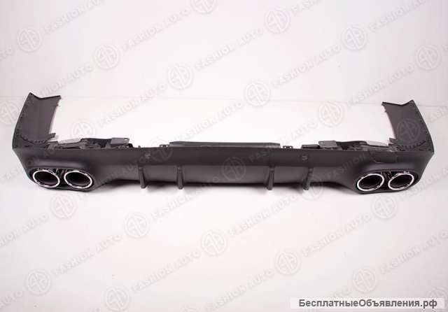 Мерседес цлс 257 диффузор с выхлопом 53 амг mercedes cls 257amg 53 w257