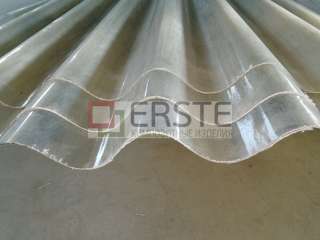 Шифер стеклопластиковый бесцветный ЕRSTE 40/150 - 0.8