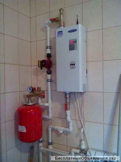 Монтаж газовых настенных котлов