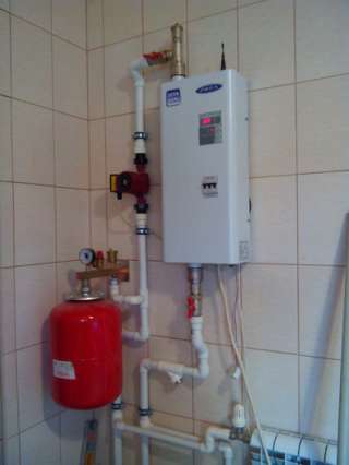 Монтаж газовых настенных котлов