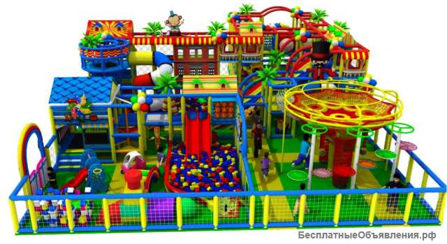 Игровые площадки детские для ТРЦ