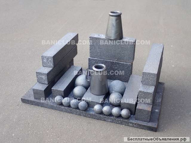 Чугунные ядра для бани, Чугунные шары