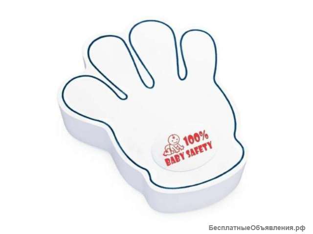 Стопор для дверей Ладошка. Средства детской безопасности