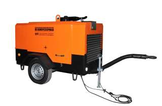 Передвижная дизельная компрессорная станция