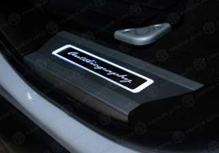 Range rover sport ренж ровер спорт внутрисалонные пороги с led подсветкой