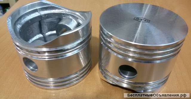 Поршень воздушного компрессора Kia Granbird EF750 4 кольца Hyundai Aero Queen D8AY