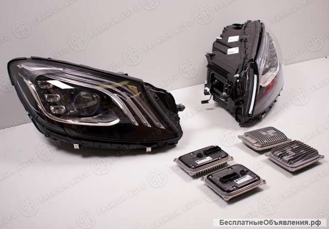 Передние фары магнети марелли мерседес 222 magneti marelli mercedes s class 222