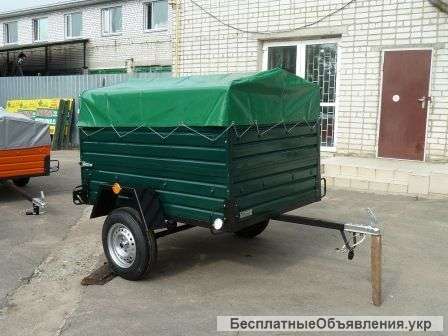 Новый мощный легковой прицеп Лев 18