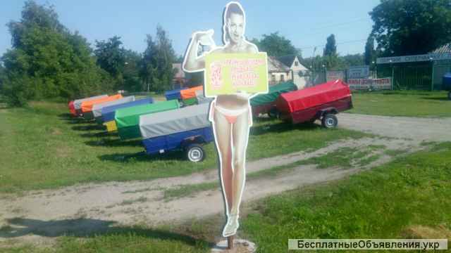 Новый мощный легковой прицеп Лев 18