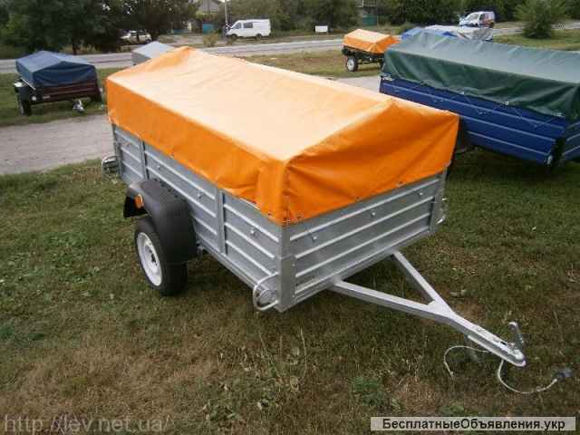 Новый мощный легковой прицеп Лев 18
