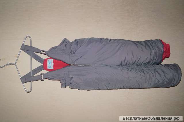 Брюки зимние полукомбинезон Кiко на девочку р.116