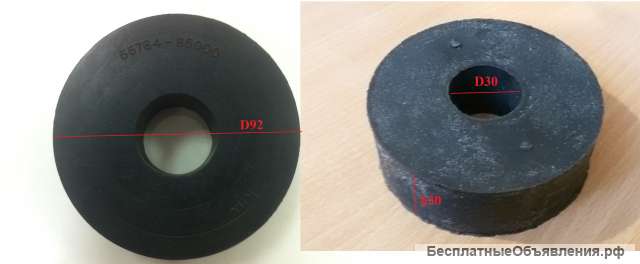 Втулка стойки стабилизатора 30*92 h30 Aero Space