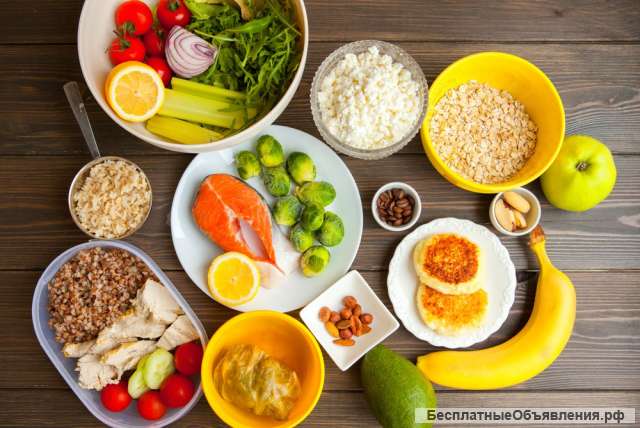 Доставка правильного питания (завтрак, обед и ужин)