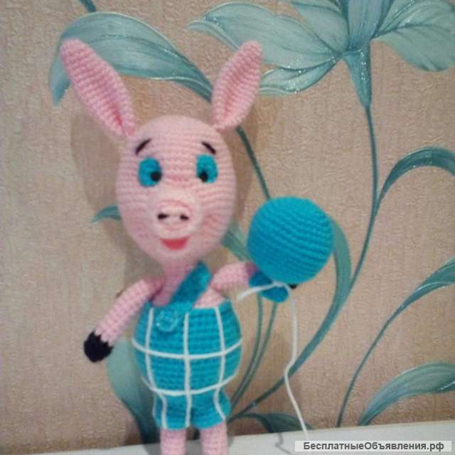 Вязаные крючком игрушки, ручная работа