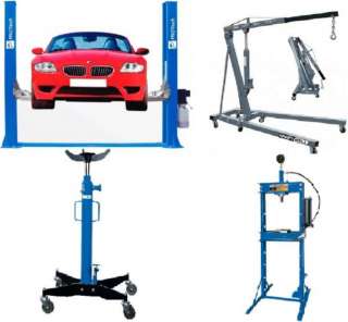 Комплект подъемник, пресс, кран и стойка