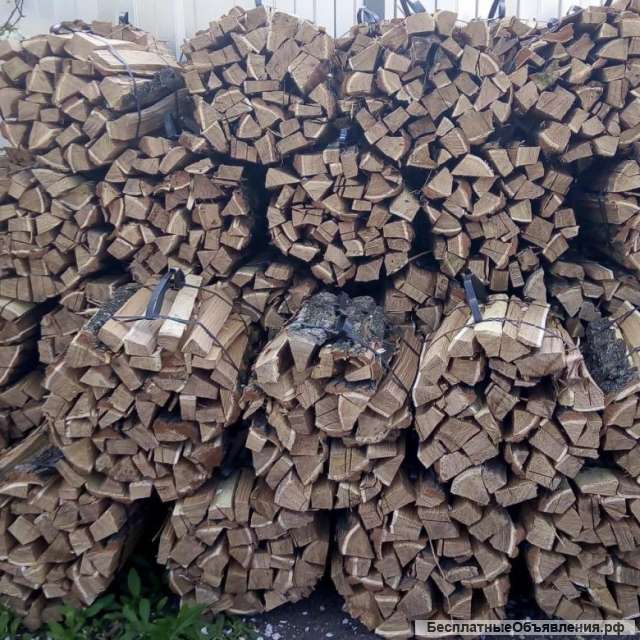Сухие колотые качественные дрова с доставкой. Возможен самовывоз