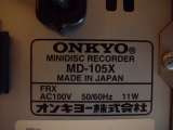 MD -мини-дисковая дека Onkyo MD-105X