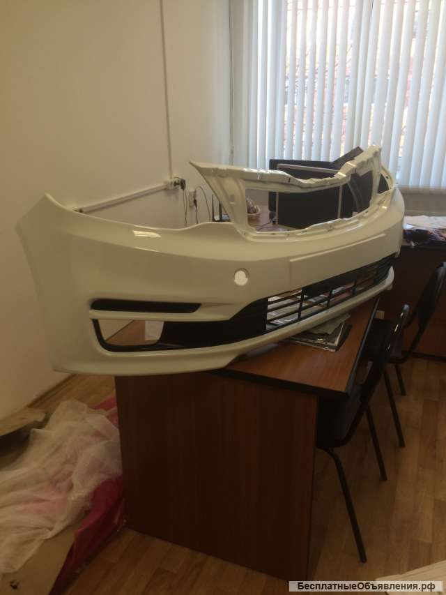 Передний бампер в сборе КИА РИО рейсталинг