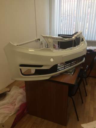 Передний бампер в сборе КИА РИО рейсталинг