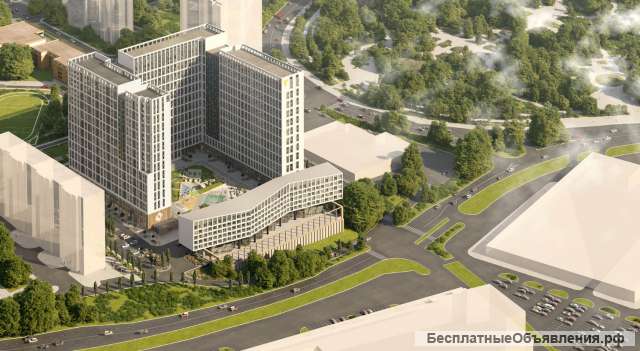 Видовая однокомнатная в ЖК «Биосфера»