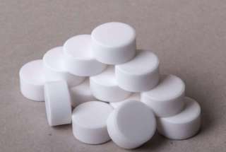 Таблетированная соль для водоподготовки. В мешках по 25 кг