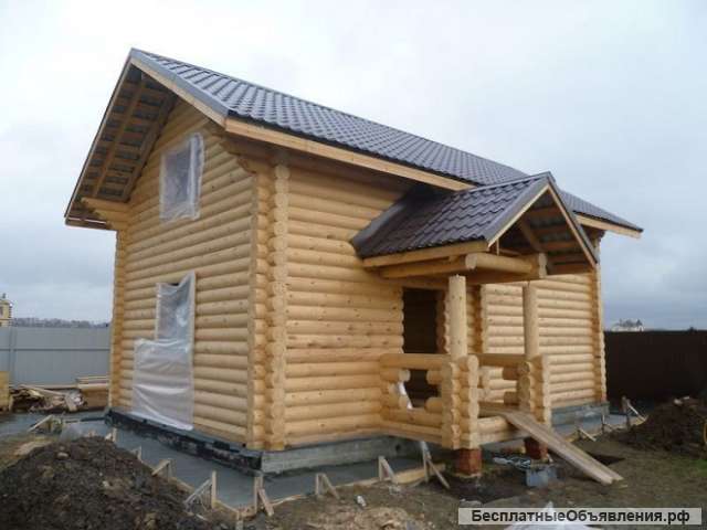 Срубы банные домовые