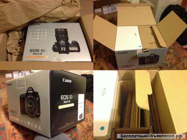 Canon EOS 5D Mark III DSLR камера с EF 24-105 мм