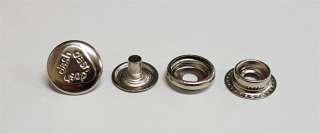 Кнопка 61 с логотипом стальная 15 мм/720 шт