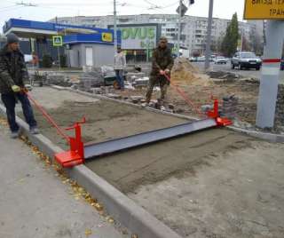 Инструмент для укладки тротуарной плитки