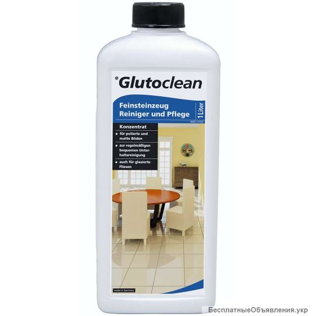 Средство для очистки и ухода за плиткой из керамогранита Glutoclean