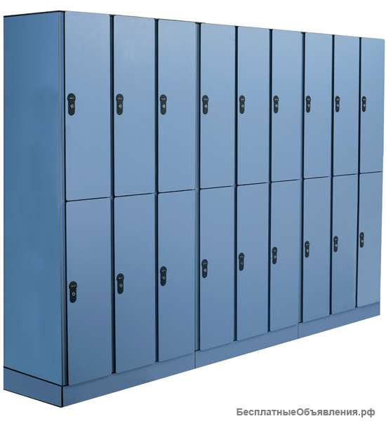 Шкафчики локеры и шкафы для отелей и гостиниц, антивандальная влагостойкая мебель для бассейнов HPL