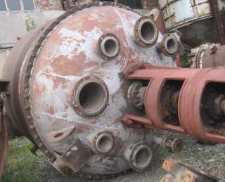 Химический реактор 3,2 м3 н/ж аппарат с мешалкой