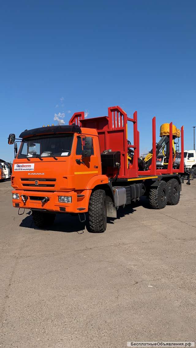 Сортиментовоз на ш КАМАЗ 43118-3011-50