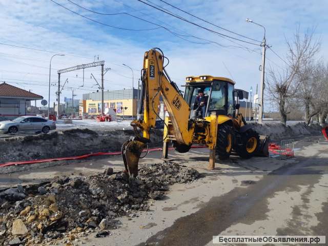 Аренда экскаватора погрузчика JCB 3CX