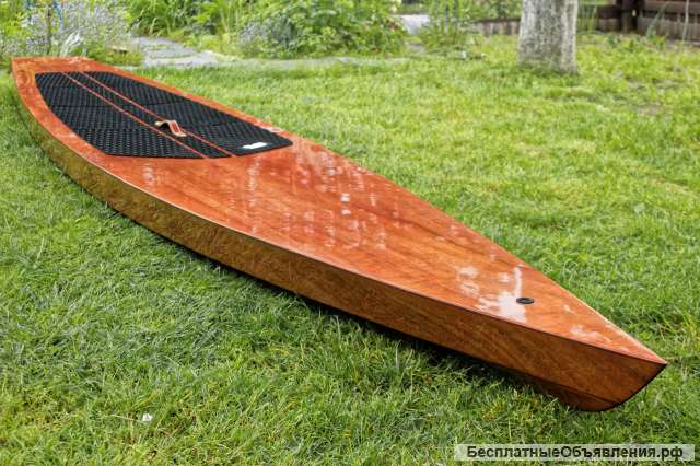 Wooden SUP. САП, доска для водяних прогулянок.