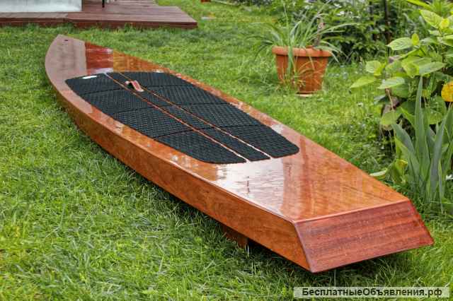 Wooden SUP. САП, доска для водяних прогулянок.